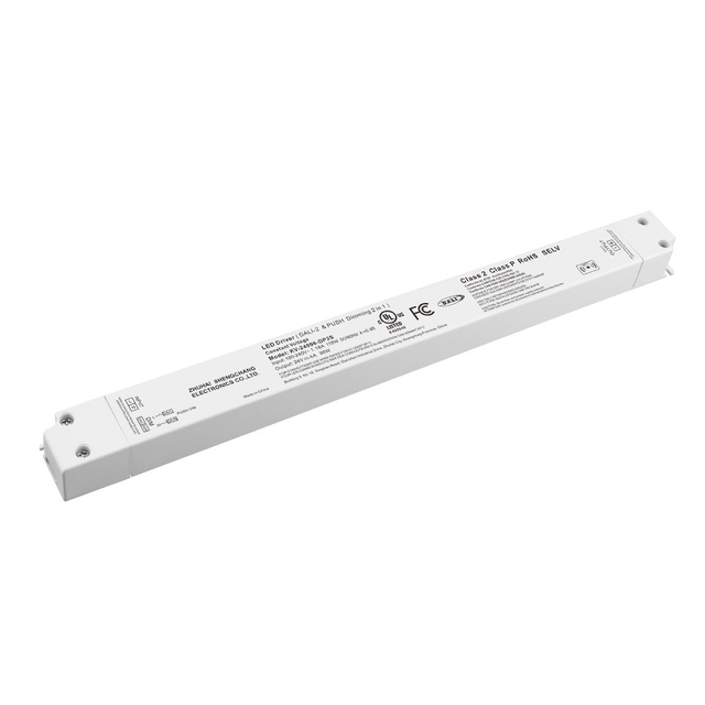 DP2 30W 36W CV DALI 2 推调光 LED 驱动器线性塑料