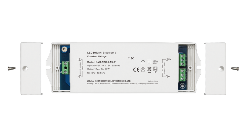 60W RGB CW 1 - 5 通道 BLE 调光 Tuya Silvair Wiz Casambi LED 驱动器 CV 12V 24V 36V 48V DC