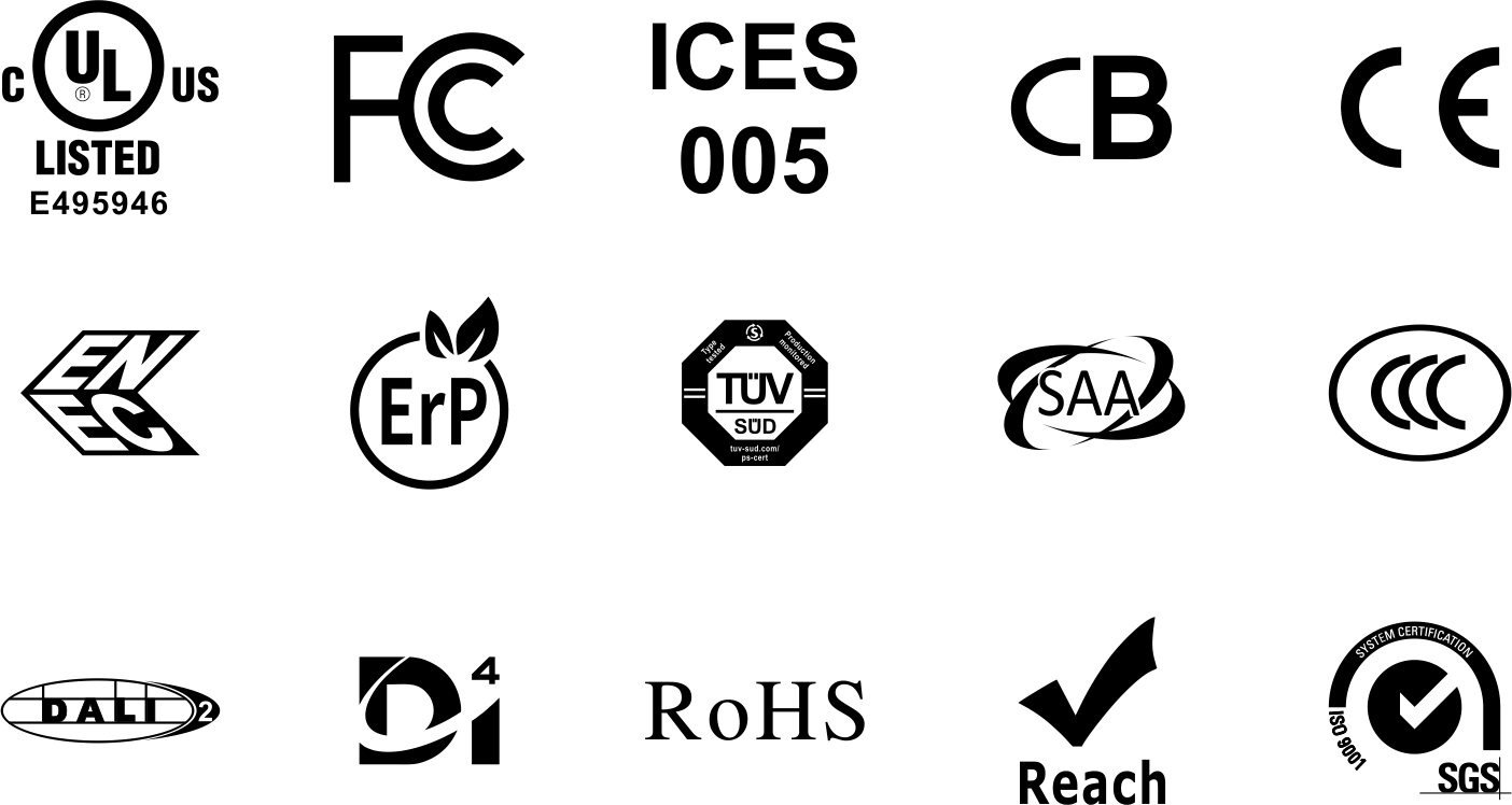 led驱动器证书图标