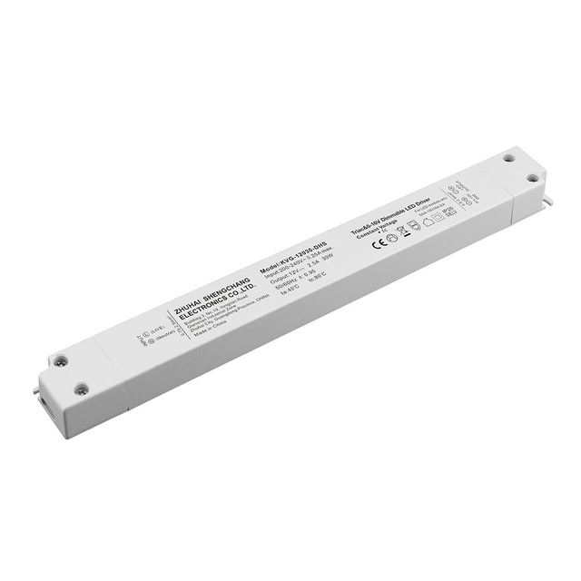 30 36 瓦双向可控硅 0-10V 可调光线性驱动器 CV，适用于 LED 灯条