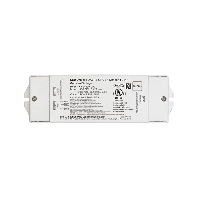 DP2 30W 恒压 DALI 2 推 LED 驱动器 12 24 36 48 V