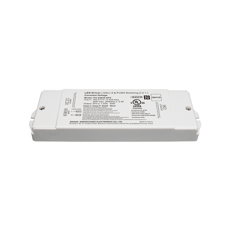 DP2 30W 恒压 DALI 2 推 LED 驱动器 12 24 36 48 V