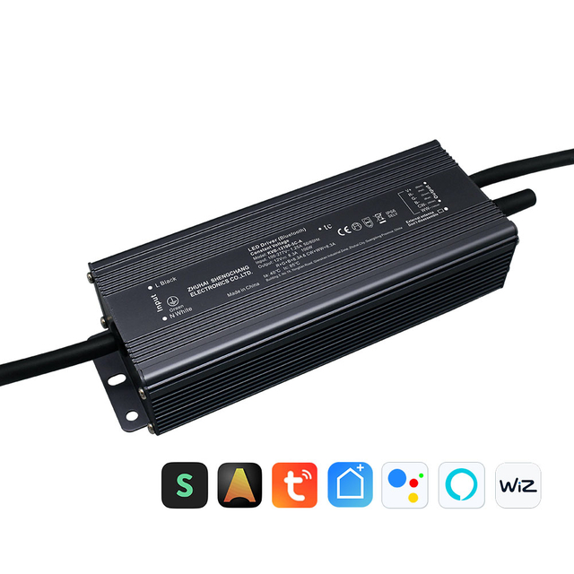 96W 100W 120W RGB CW 1 - 5 通道 BLE 调光 Tuya Silvair Wiz Casambi LED 驱动器 CV 12 24 36 48 V