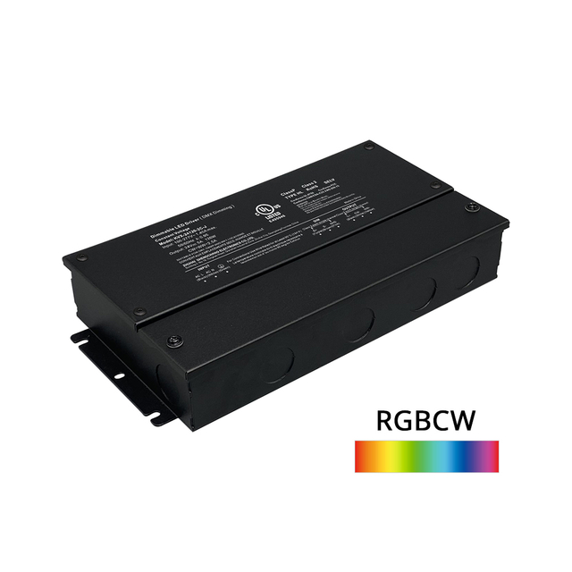 150W 200W 2 类 RGB CW DMX 可调光 LED 驱动器 12 24 36 48 伏