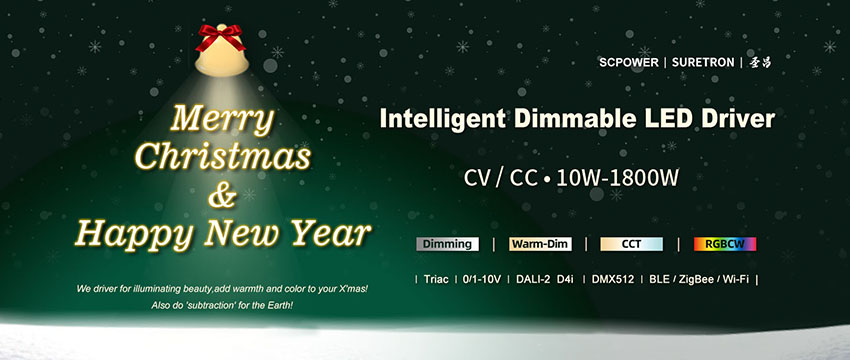 2025 Merry Christmas and happy new year banner led drivers suppliers