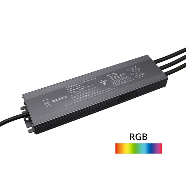 150W 200W 2 类 CV 调光 CW RGB RGBW RGBCW DMX LED 驱动器 12V 24V 36V 48V