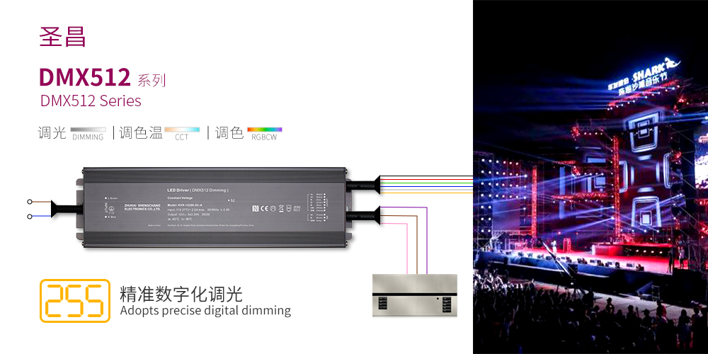 RGB、精准调光